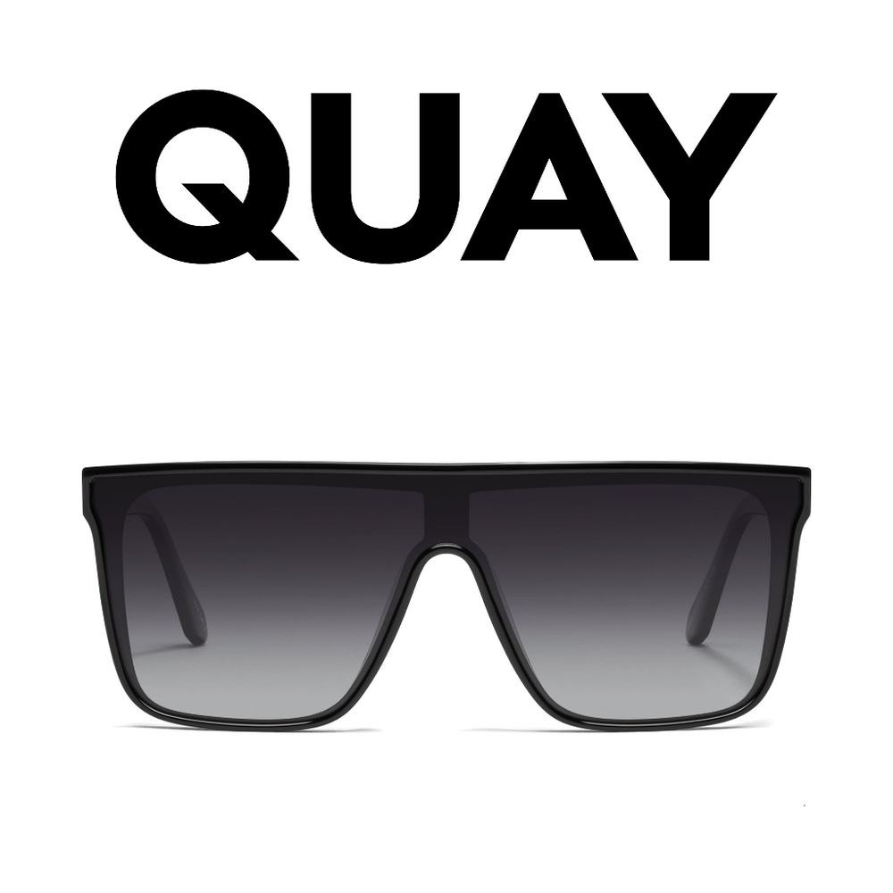 Quay Australia - Nightfall - Bestseller - Black Frame/ Smoke Polarized L… - Picture 7 of 10